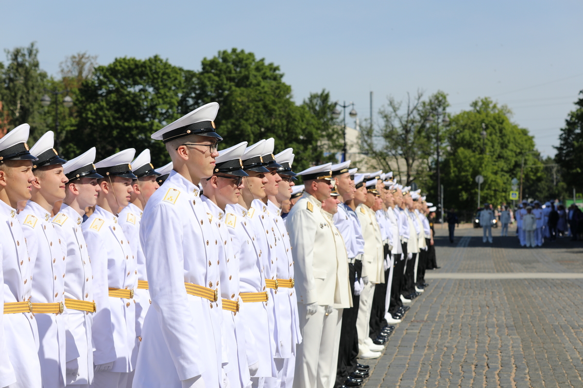 В Кронштадте состоялся 23-й выпуск воспитанников Кронштадтского морского кадетского военного корпуса

