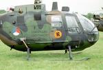 Вертолет Bo.105 ВВС Нидерландов, крупный план